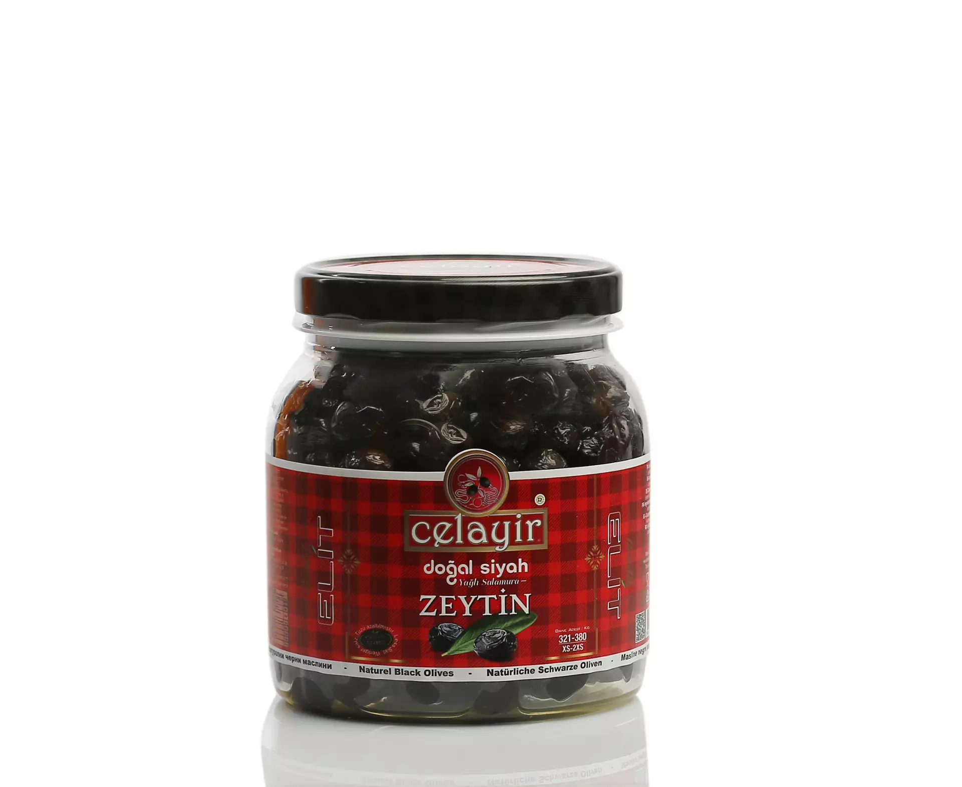 1 Kg. Pet Yağlı Siyah Zeytin