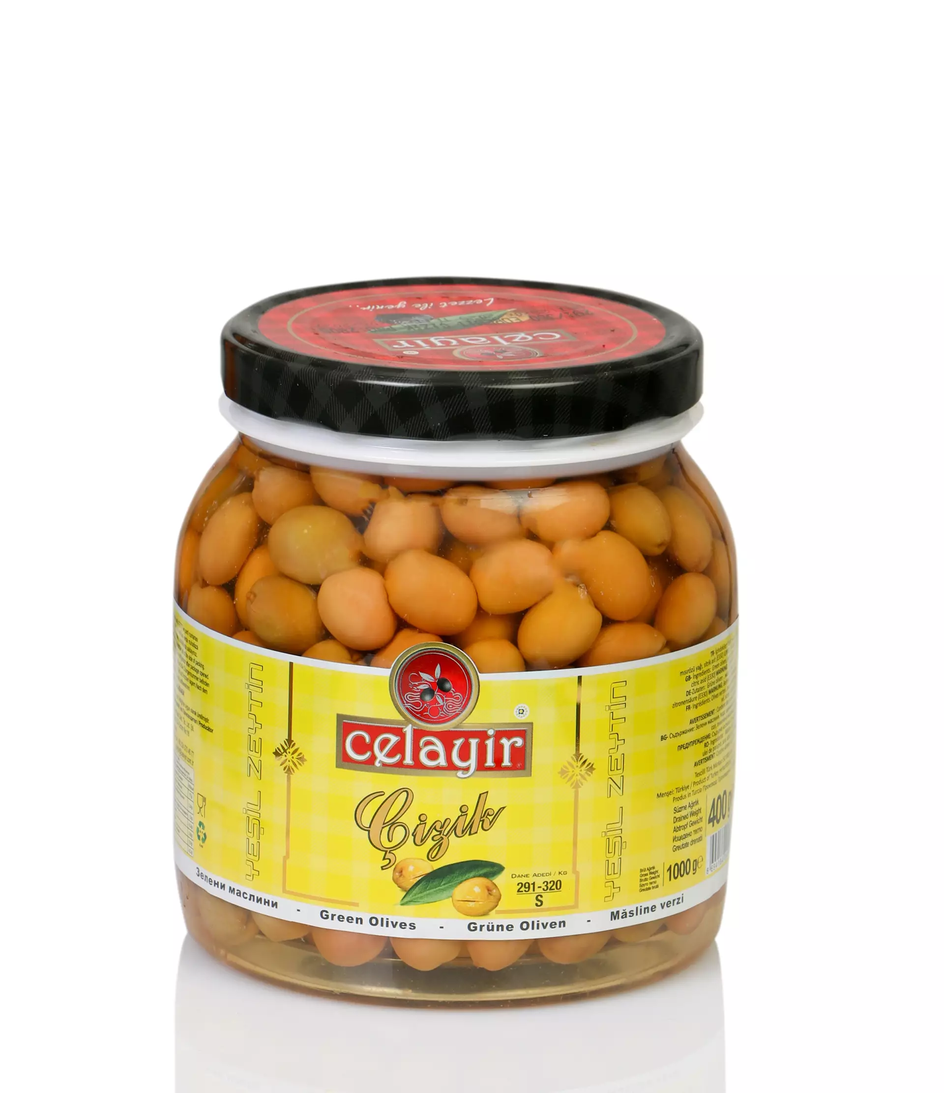10 Kg Teneke Kırma Yeşil Zeytin